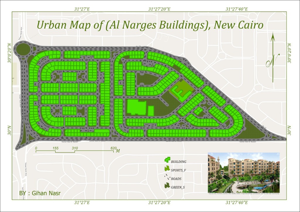 Urban Map Al Narges